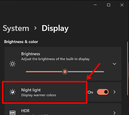 Windows11で明るさを変更する方法
