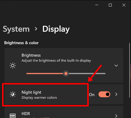 Come modificare la luminosità su Windows 11