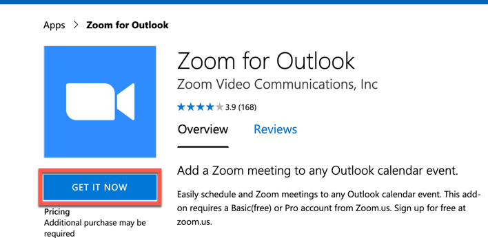 如何將縮放添加到 Microsoft Outlook