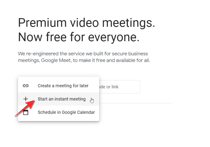 GoogleMeetでビデオを提示する方法