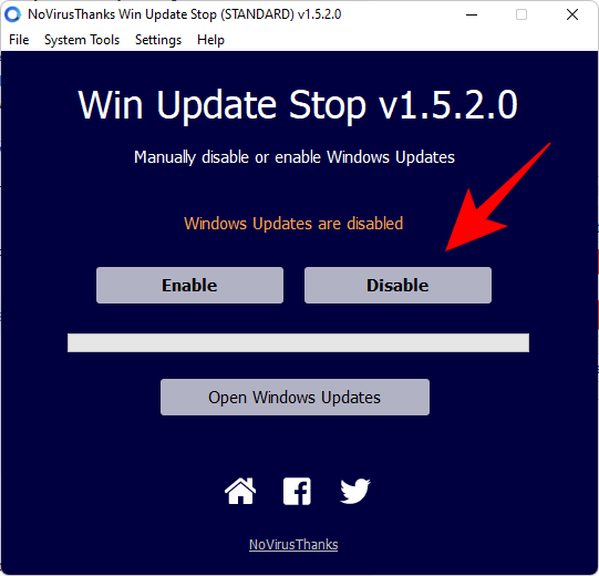 كيفية تعطيل التحديثات على Windows 11