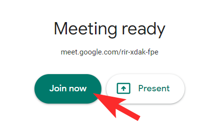 วิธีแชร์หน้าจอใน Google Meet