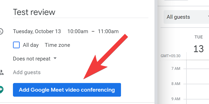 วิธีใช้ Google Meet ใน Google Classroom