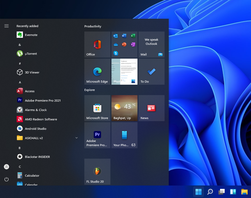 Windows 11 : Comment récupérer le menu Démarrer de Windows 10