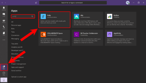 Cum să faci sondaje în Microsoft Teams