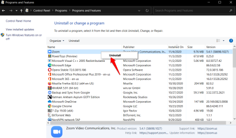 Cum să dezinstalați Zoom pe orice platformă