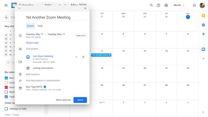 3 Cele mai bune moduri de a adăuga rapid întâlniri Zoom la Google Calendar