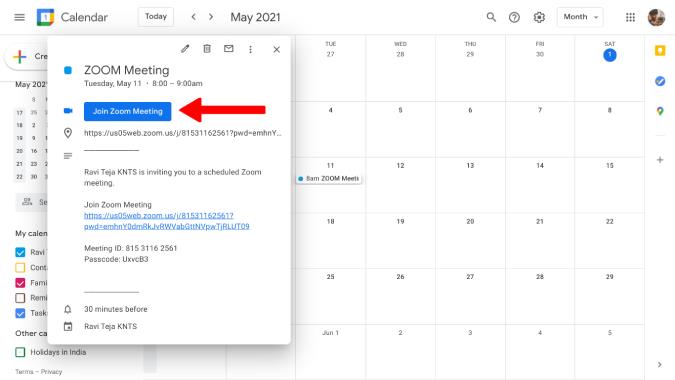 3 Cele mai bune moduri de a adăuga rapid întâlniri Zoom la Google Calendar