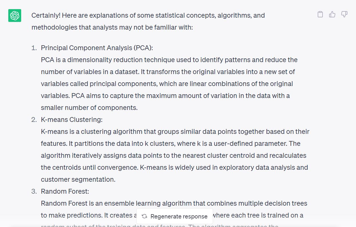 Veri Analistleri İçin ChatGPT: Kullanım Örnekleri ve Örnekler