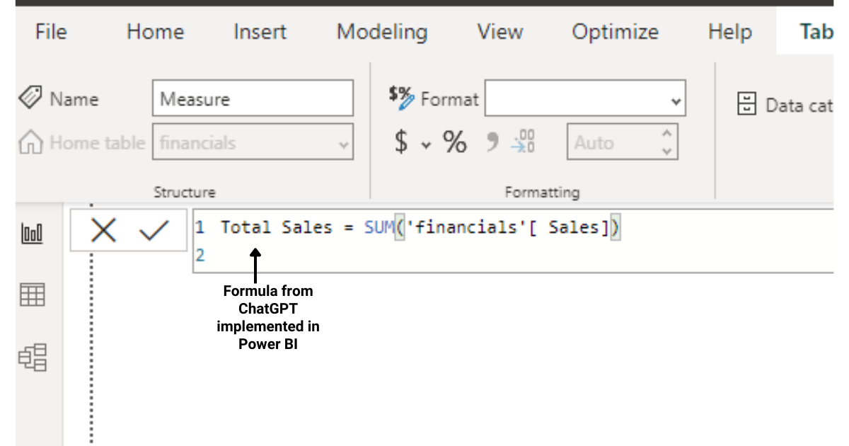 Power BI でチャット GPT を使用する方法: 簡単です!