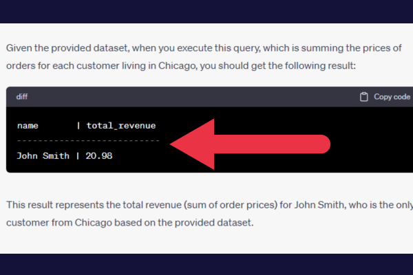 Hoe ChatGPT te gebruiken om SQL-query's te schrijven