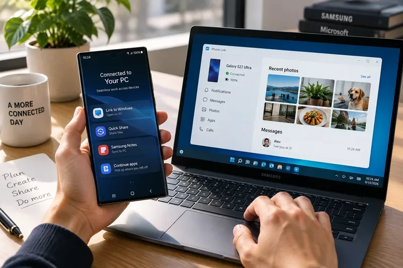Galaxy S27 Ultra en Windows: Naadloze ecosysteemupgrades die wél zinvol zijn.