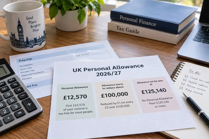 How the UK Personal Allowance Works in 2026/27 — and What It Means for Your Tax
