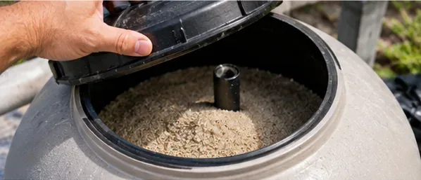 So reinigen Sie einen Pool-Sandfilter: Rückspülen, Nachspülen und wissen, wann man tiefer spülen muss