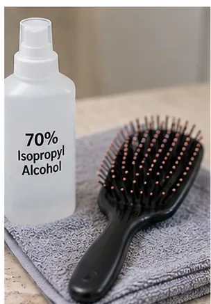 How to Disinfect a Hairbrush Safely: Clean First, Then Disinfect When Needed