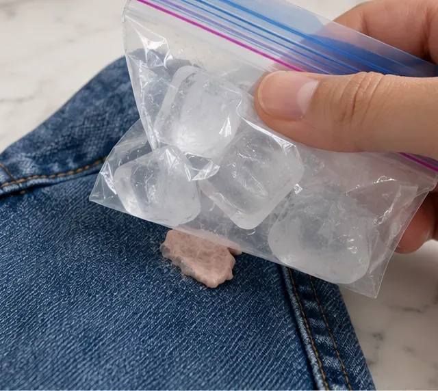 How to Get Chewing Gum Out of Clothes Without Damaging the Fabric