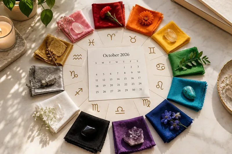 October 2026 Lucky Color Q&A: Which Shades Fit Each Zodiac Sign and How Can You Use Them?