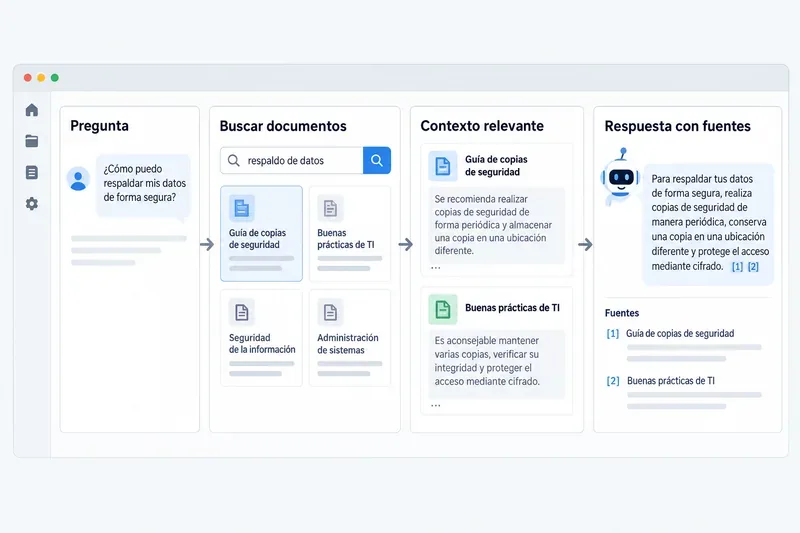 Qué es RAG en inteligencia artificial y cómo mejora las respuestas de un asistente