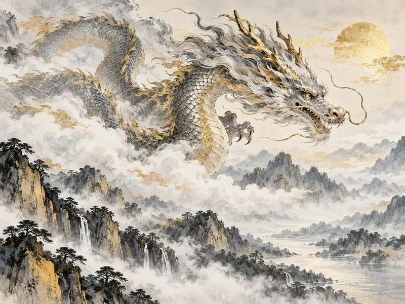 中国の金龍：生年、性格、相性、職業、運勢