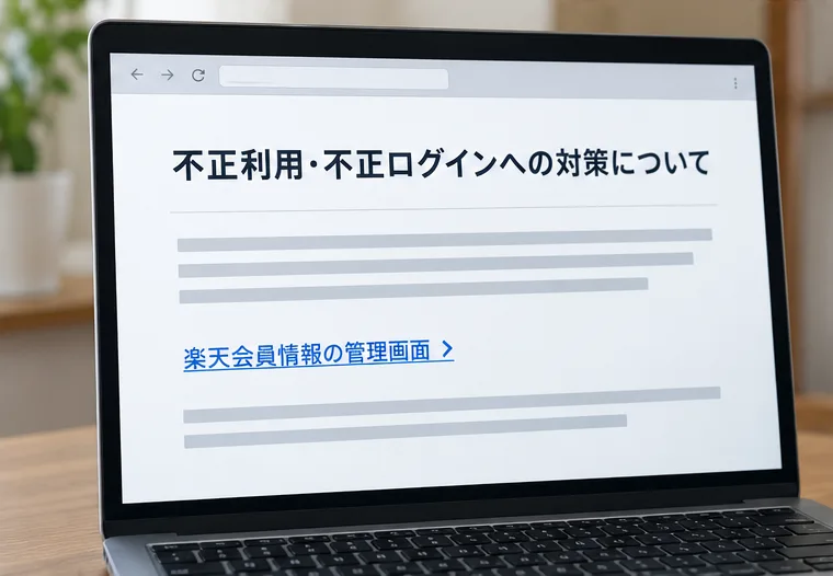 楽天トラベルの不正アクセスが不安な人へ｜対象情報と今すぐできる確認・対策