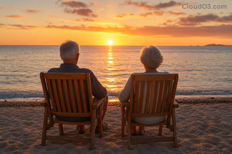 Senior couple enjoying retirement lifestyle in Malaysian countryside